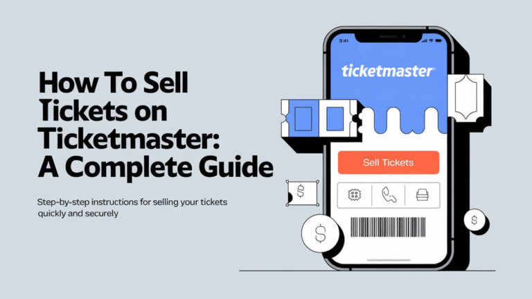 How to Sell Tickets on Ticketmaster