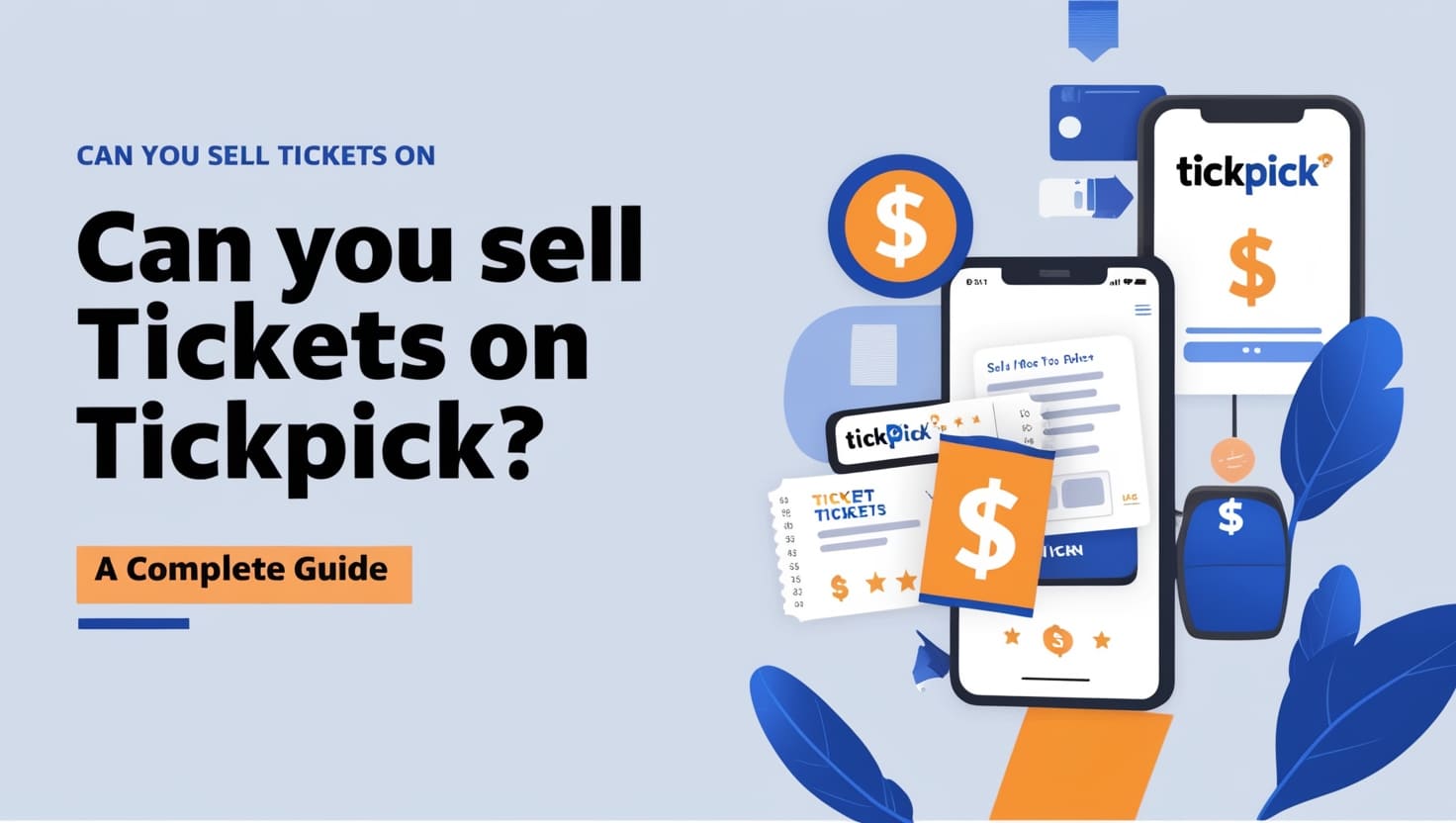 Can You Sell Tickets on TickPick