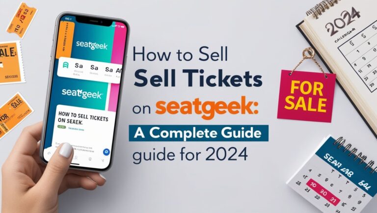 How to Sell Tickets on SeatGeek