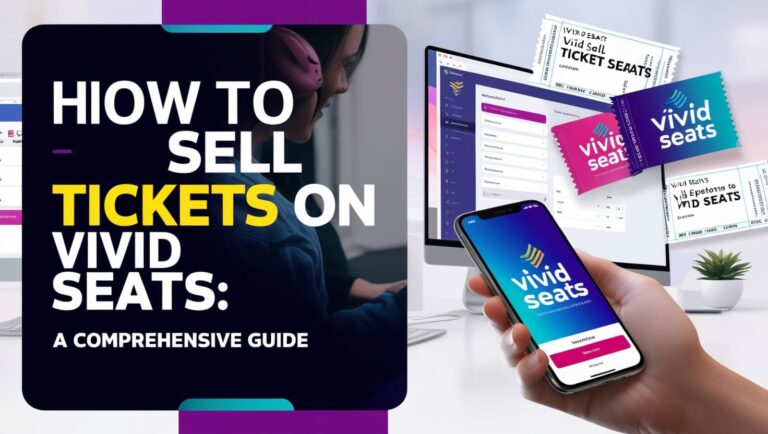 How to Sell Tickets on Vivid Seats