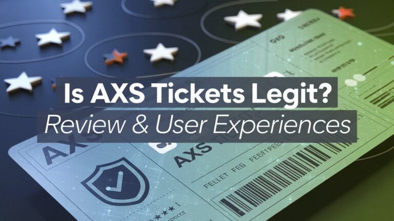 Is AXS Tickets Legit